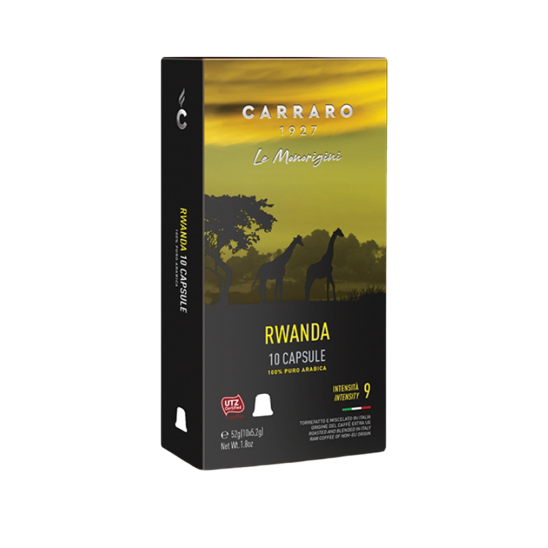 Carraro Nespresso Arabica Rwanda