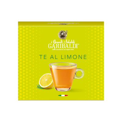 Garibaldi TÈ AL LIMONE | Delizio® / Cremesso® чај од лимон x16 капсули Garibaldi TÈ AL LIMONE | Delizio® / Cremesso® чај од лимон x16 капсули