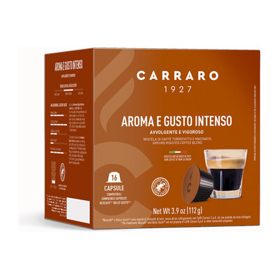 Carraro Dolce Gusto Aroma e Gusto espresso 16 капсули Dolce Gusto капсули | Carraro Aroma e Gusto Espresso