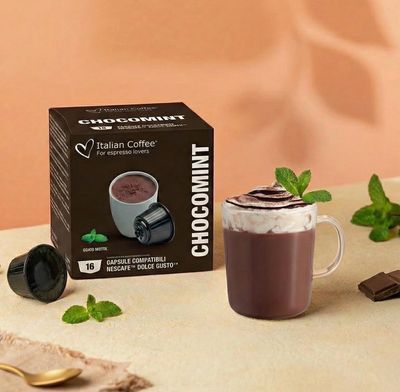 Italian Coffee Dolce Gusto ChokoMint Топло ЧОКОЛАДО (After Eight вкус) x16капсули