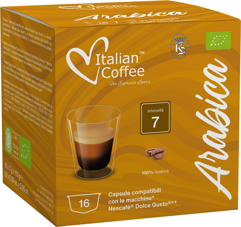 Italian Coffeе Dolce Gusto 100% Arabica x16 капсули