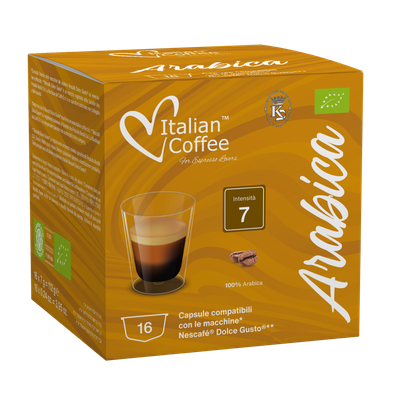 Italian Coffeе Dolce Gusto 100% Arabica x16 капсули