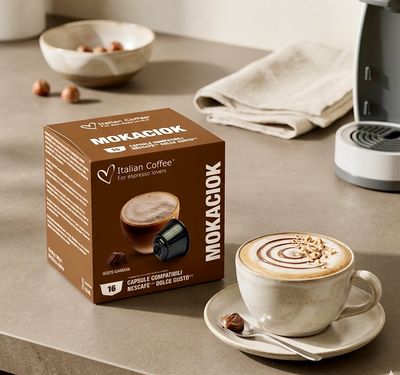 Italian Coffee Dolce Gusto  Mokaciok NUTELA Cappuccino/latte  х16 капсули