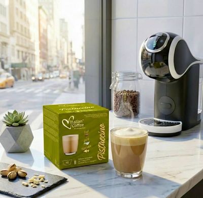 Italian Coffee Dolce Gusto PISTACHINO Cappuccino/latte х16