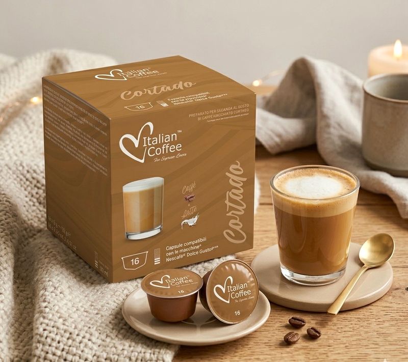 Italian Coffee Dolce Gusto Cortado МАКИЈАТО x16 капсули