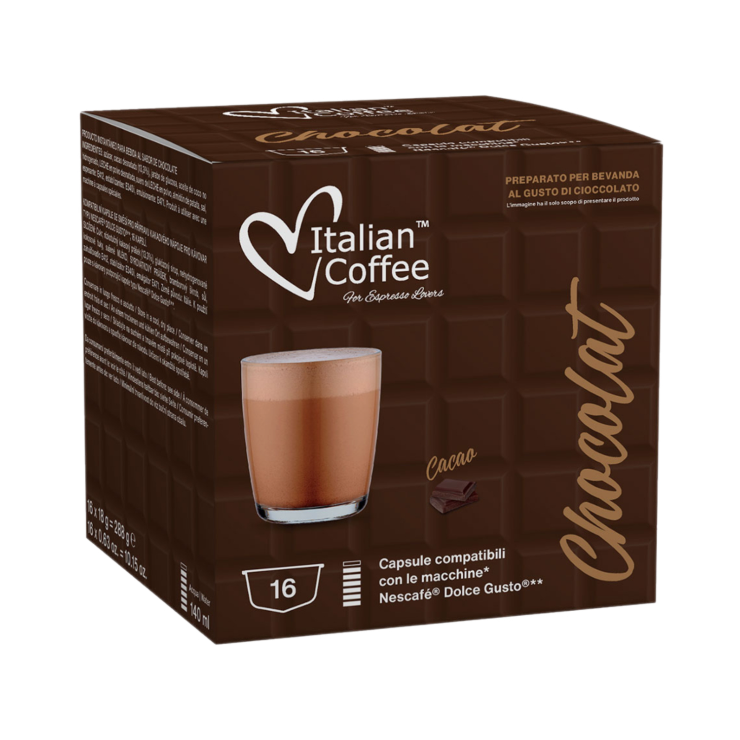 Italian Coffee™️ DolceGusto* Choco топло ЧОКОЛАДО х16капсули