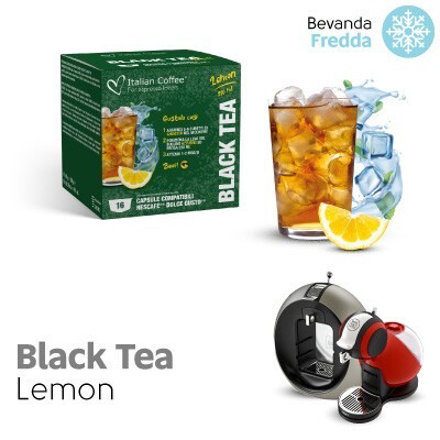 Italian Coffee Dolce Gusto Black Iced Tea Lemon x16 капсули