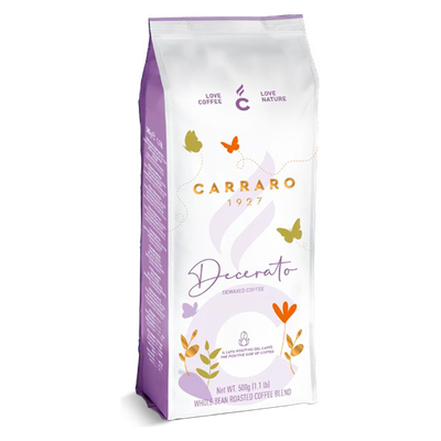 Carraro Arabica Decerato зрно 500 грама