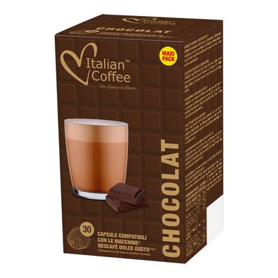 Italian Coffee Dolce Gusto Hot CHOCOLATE family pack x30 капсули Italian Coffee Dolce Gusto Hot Chocolate