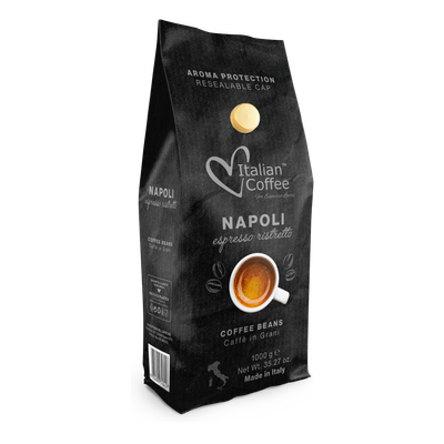 Italian Coffee™ NAPOLI Strong Ristretto | кафе во зрно 1 kg