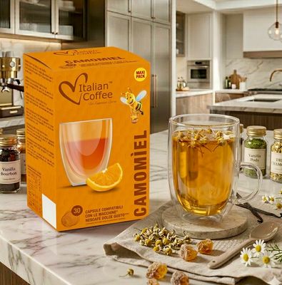 Italian Coffee Dolce Gusto Camomiel Tea Чај family pack x30 капсули