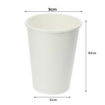 Хaртиени чаши екстра големи 400ml  x100 чаши