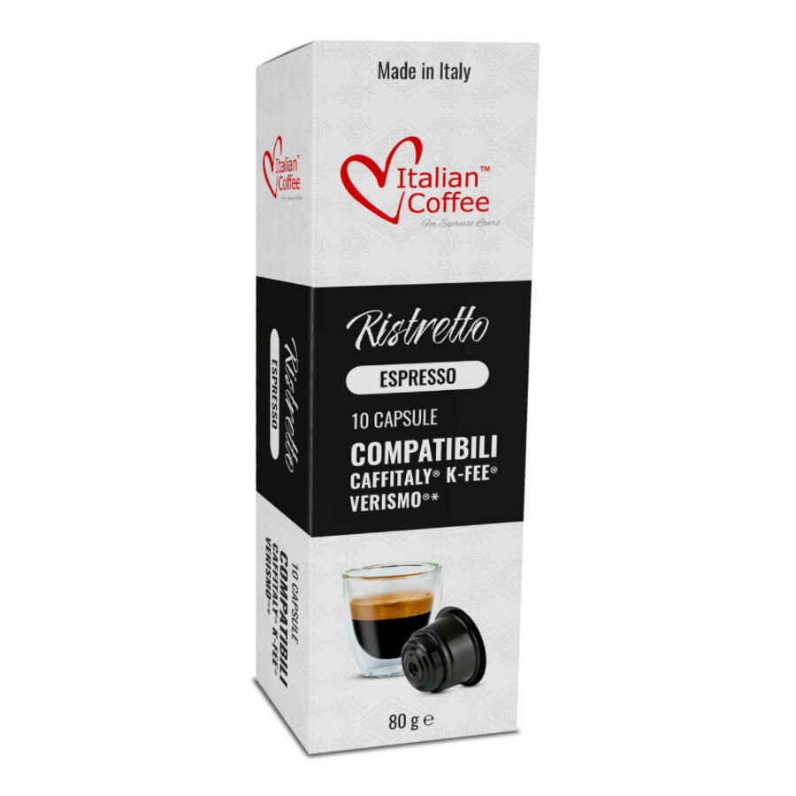 ​Italian Coffee™ RISTRETTO Espresso | Caffeitaly® x10 капсули