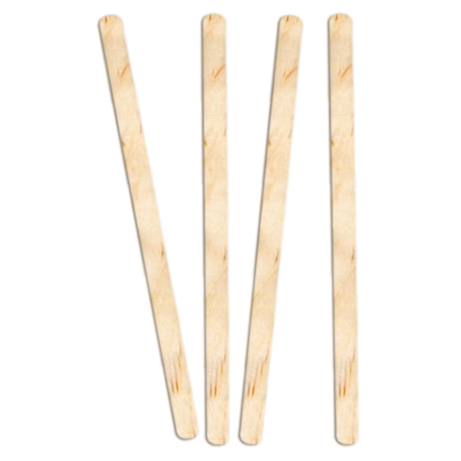 Дрвени лажички за кафе х100 парчиња