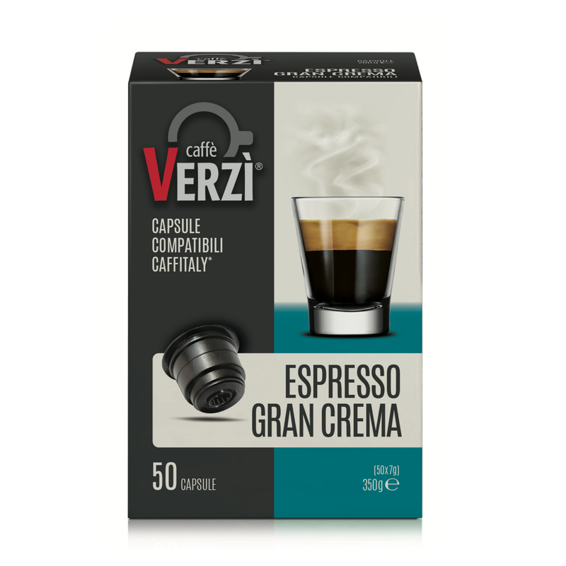 Verzi Caffitaly Gran Crema espresso x50
