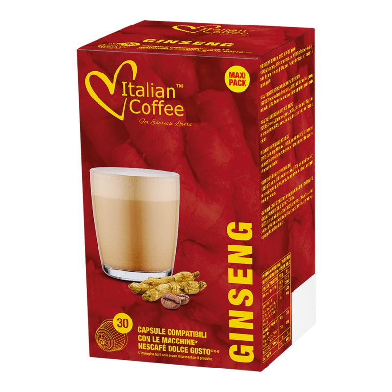 Italian Coffee Ginseng Latte Cappuccino x30 капсули