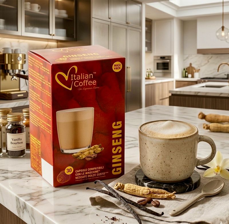 Italian Coffee Ginseng Latte Cappuccino x30