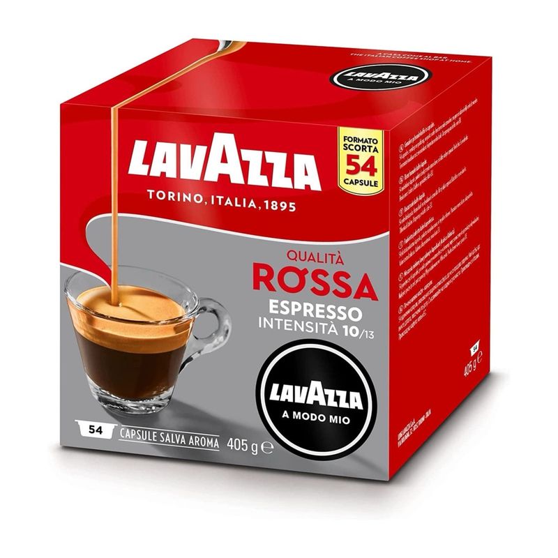 ​Lavazza QUALITÀ ROSSA | A Modo Mio® еспресо Family Box x54 капсули