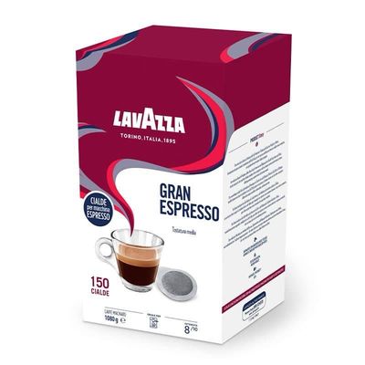 ​Lavazza Gran Espresso – Еспресо ESE хартиени патрони, 150 парчиња
