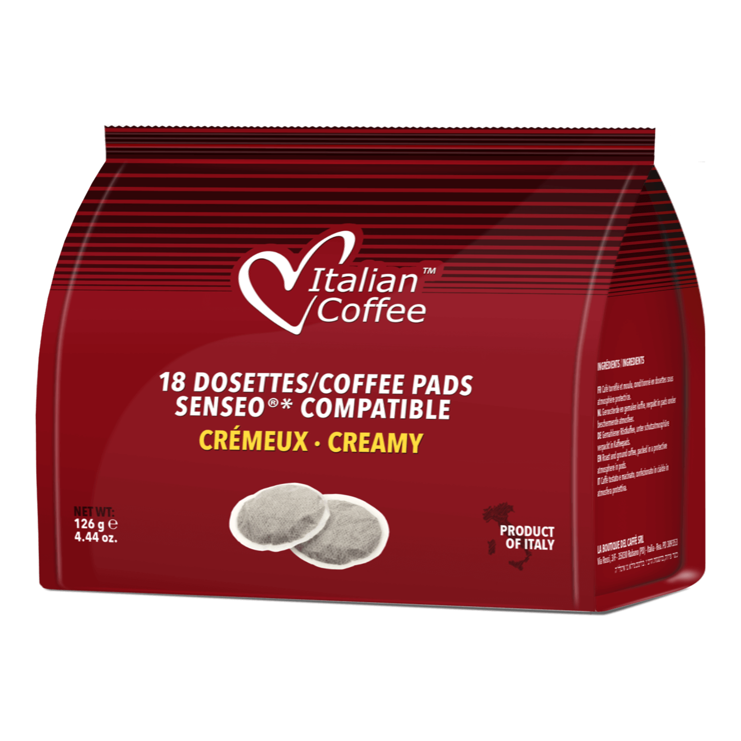 ​Italian Coffee™ CREAMY Espresso | Senseo® x18 падови