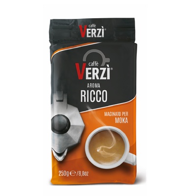 Verzi caffe | RICCO | мелено еспресо 250 грама