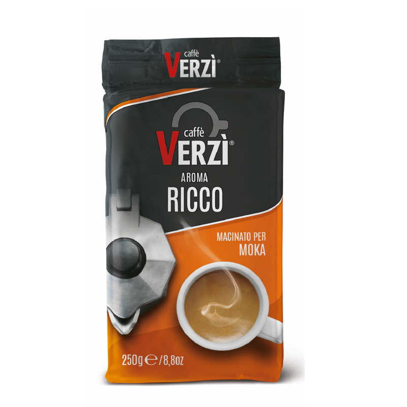 Verzi caffe | RICCO | мелено еспресо 250 грама