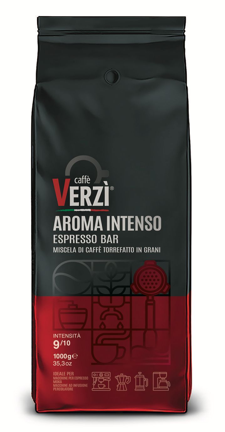 ​Verzì Caffè INTENSO | 40% Арабика espresso во зрно 1 kg