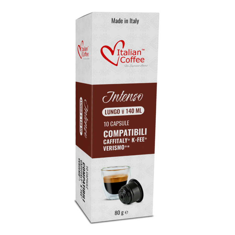 ​Italian Coffee™ INTENSO CORPOSO Espresso | Caffeitaly® x10 капсули
