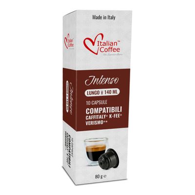 ​Italian Coffee™ INTENSO CORPOSO Espresso | Caffeitaly® x10 капсули