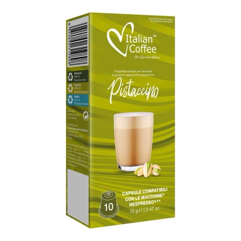 Italian Coffee Nespresso  Pistacchio Макијaто х10капсули