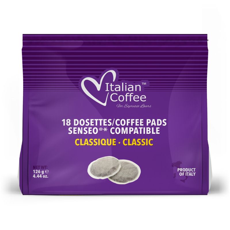 Italian Coffee™ CLASSIC Espresso | Senseo® x18 падови Italian Coffee™ CLASSIC Espresso | Senseo® x18 падови