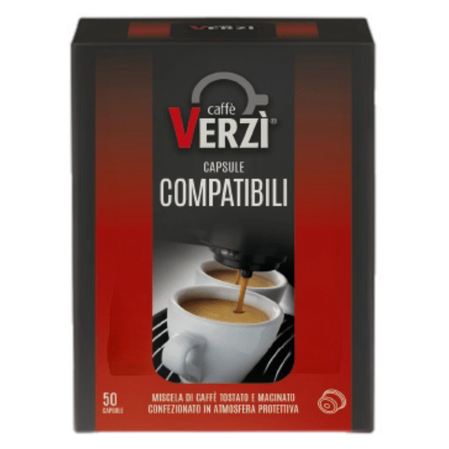 ​Verzì Caffè FORTE | Espresso Point® еспресо x50 капсули