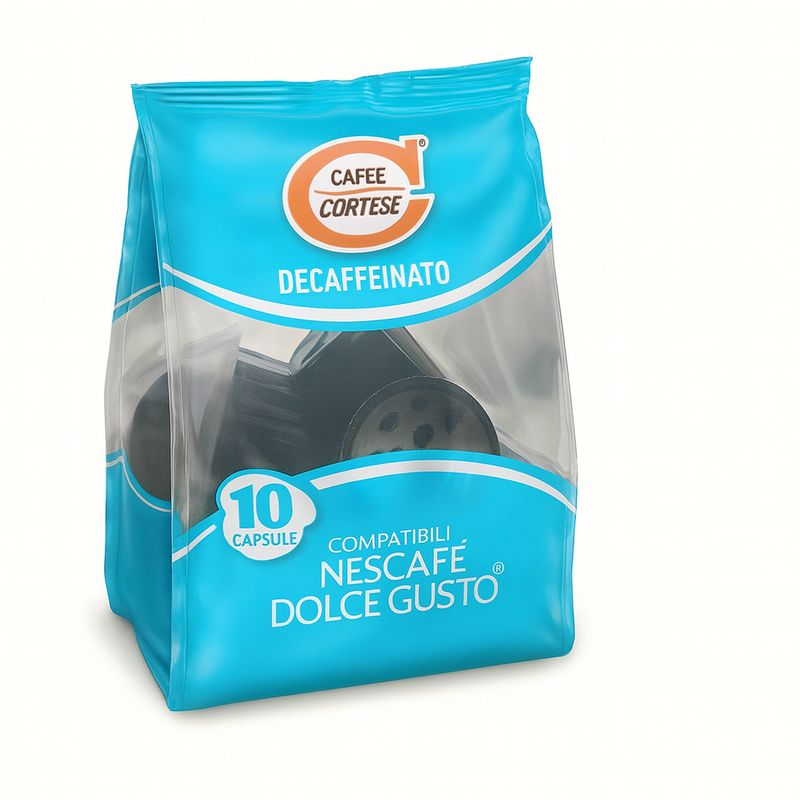 Caffè Cortese DECAFFEINATO | Dolce Gusto® x10 капсули
