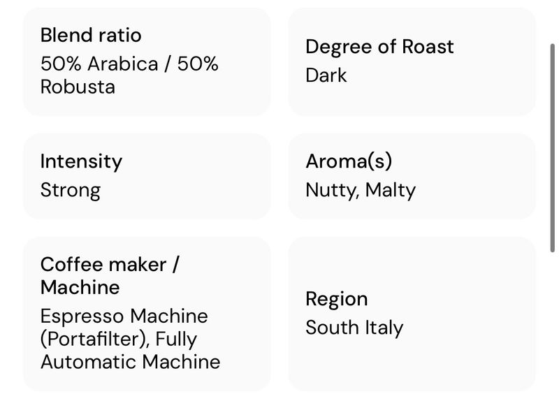 Caffè Cortese ESPRESSO BAR 1000g зрно