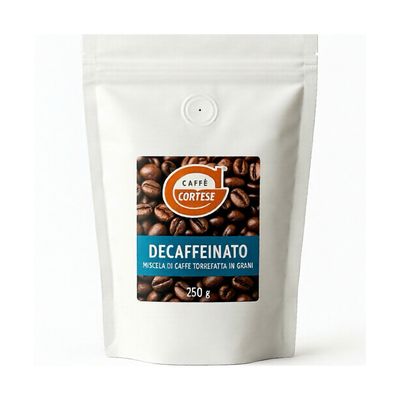 Caffè Cortese DECAFFEINATО 250g зрно