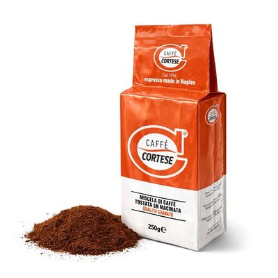 Cortese | QUALITA BAR Cremoso | мелено еспресо 250 грама Cortese | QUALITA BAR Cremoso | мелено еспресо 250 грама