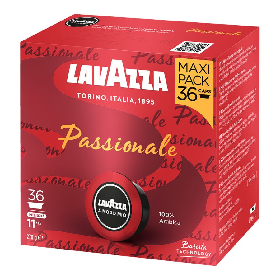 Lavazza Modo Mio Passionale Arabica family box x36 капсули