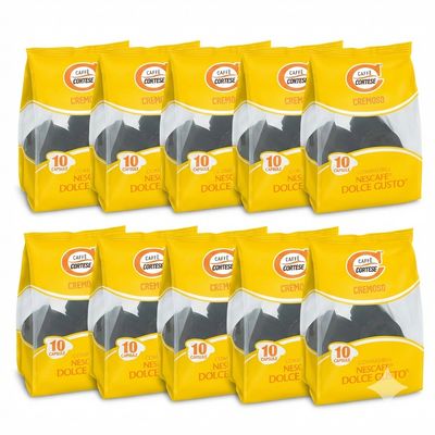 Cortese Dolce Gusto espresso CREMOSO x100 капсули Cortese Dolce Gusto espresso CREMOSO x100 капсули