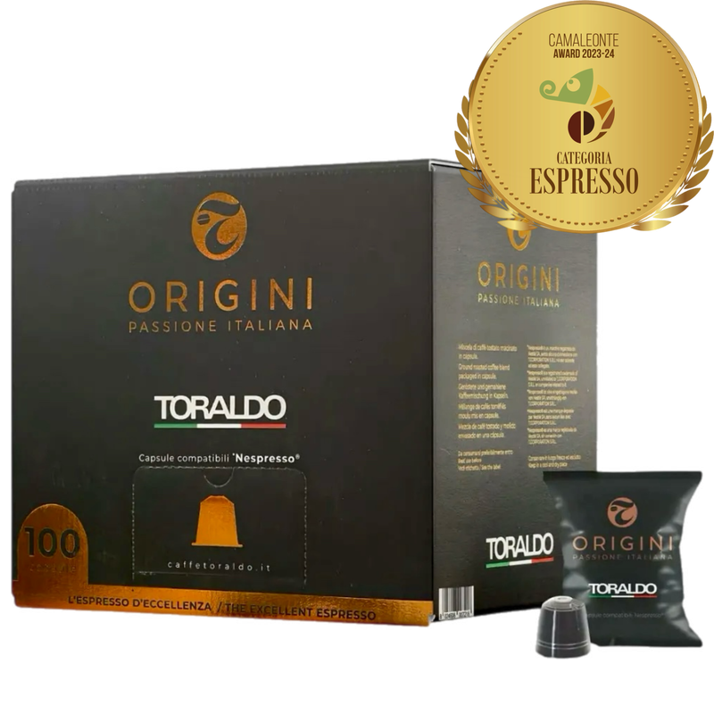 Toraldo Nespresso ORIGINI 1 | 95% Arabica х100 капсули
