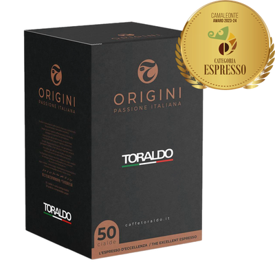 Toraldo Nespresso ORIGINI | 95% Arabica  х50 ESE cialde хартиени патрони