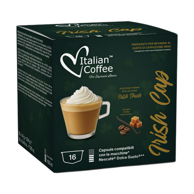 Italian Coffee Dolce Gusto IRISH cappuccino x16