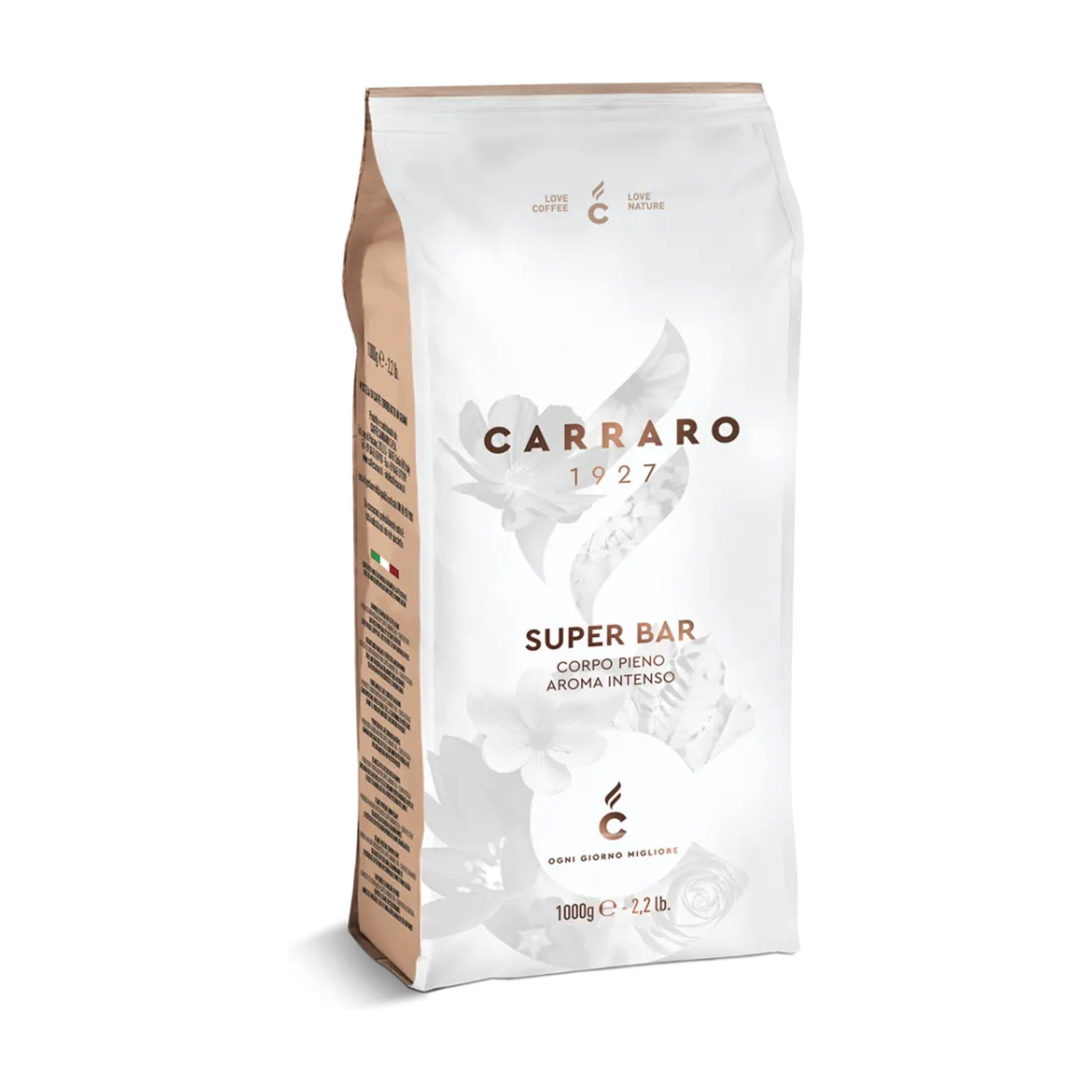 Carraro 1927 Super Bar 60% Arabica | espresso зрно 1 kg.