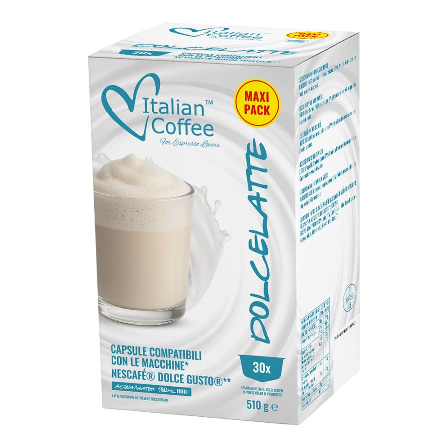 Italian Coffee Dolce Gusto DolceLatte Млеко х30 капсули