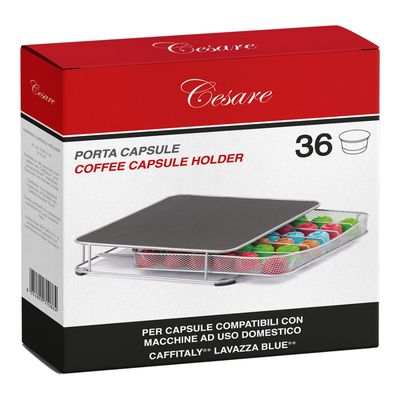 Држач за капсули со постоље за кафемат Cesare 