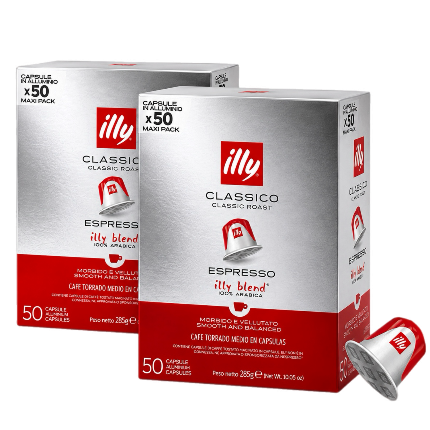 Illy Nespresso Classico x100 капсули