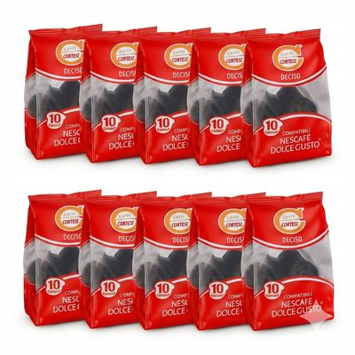 Cortese Dolce Gusto espresso DECISO x200 капсули