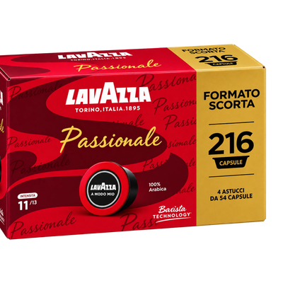 Lavazza A Modo Mio PASSIONALLE Arabica  x216 капсули