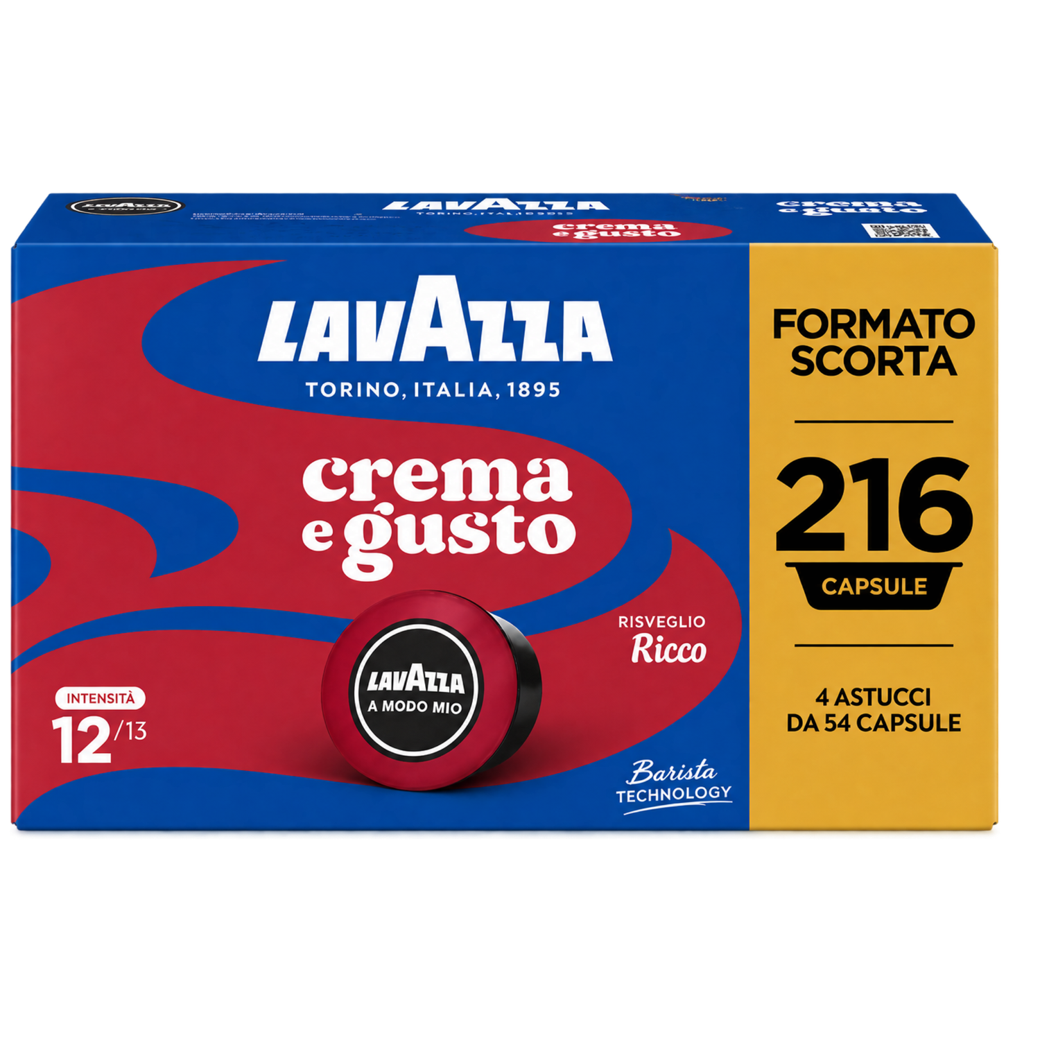 Lavazza A Modo Mio Crema e Gusto RICCO x216 капсули