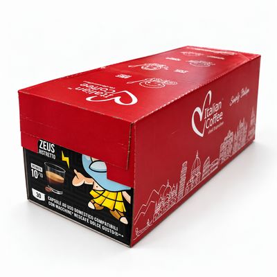 Italian Coffee Dolce Gusto Zeus RISTRETTO espresso  x90 капсули