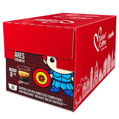 Italian Coffee Dolce Gusto  Ares CREMOSO espresso x90 капсули